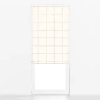 Raffrollo Cottagecore Check Light Green