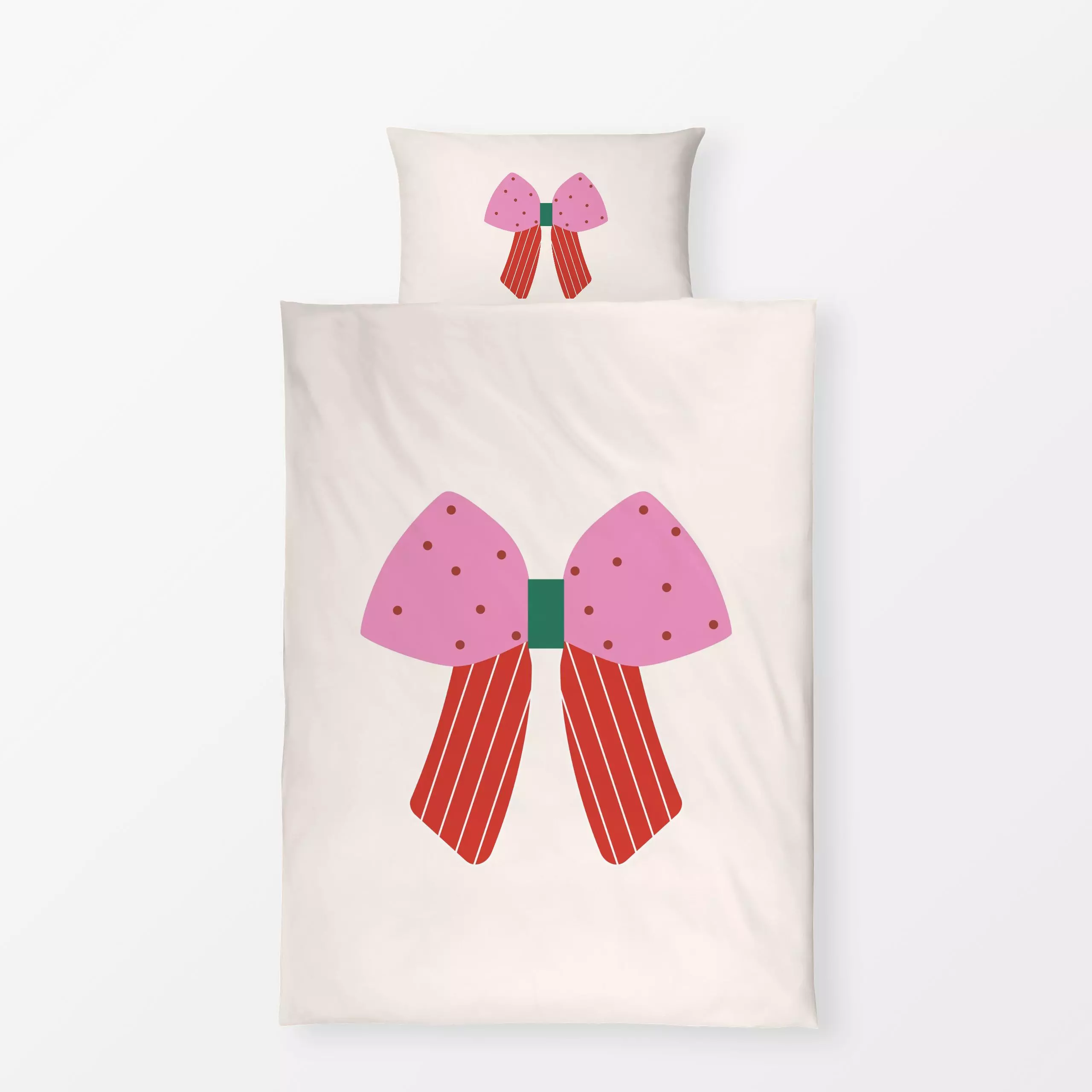 Bettwäsche Schleife Pink - Weihnachten, Anlässe - von „Jana Moßmann"; Weihnachtsbaum, Geschenk, Weihnachtsdeko, schleife, fe...