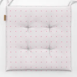 Sitzkissen Polkadots Raster Pink