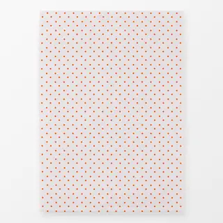 Geschirrtücher Polkadots Halbversatz Apricot