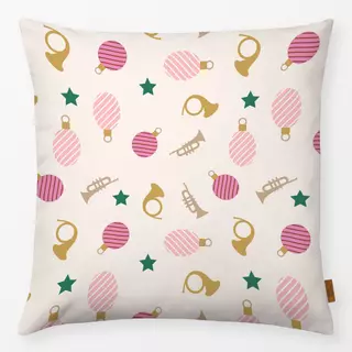 Kissen Kugel Rosa Pattern