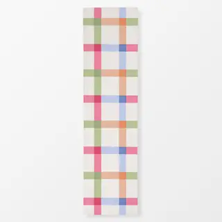 Tischläufer Hello Spring Karo