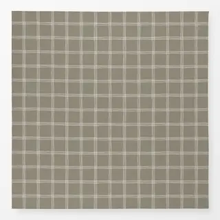 Tischdecke Karo Grid Muster Beige Grün