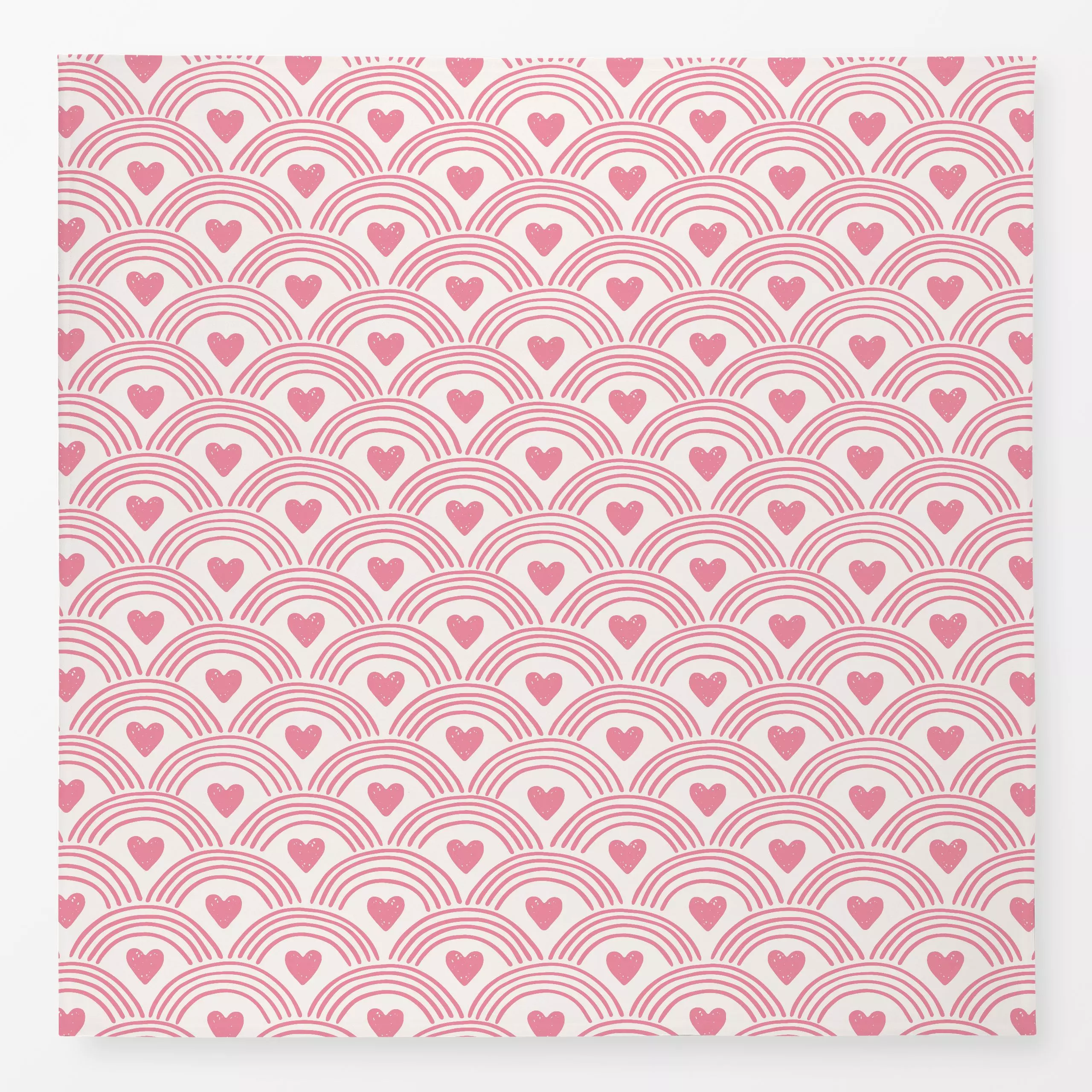 Tischdecke Scallop beige pink - Kinderzimmer & Motive für Kinder, Liebe, Romantik & Pride - von „Kathrin Woo"; Kinder, Herze...