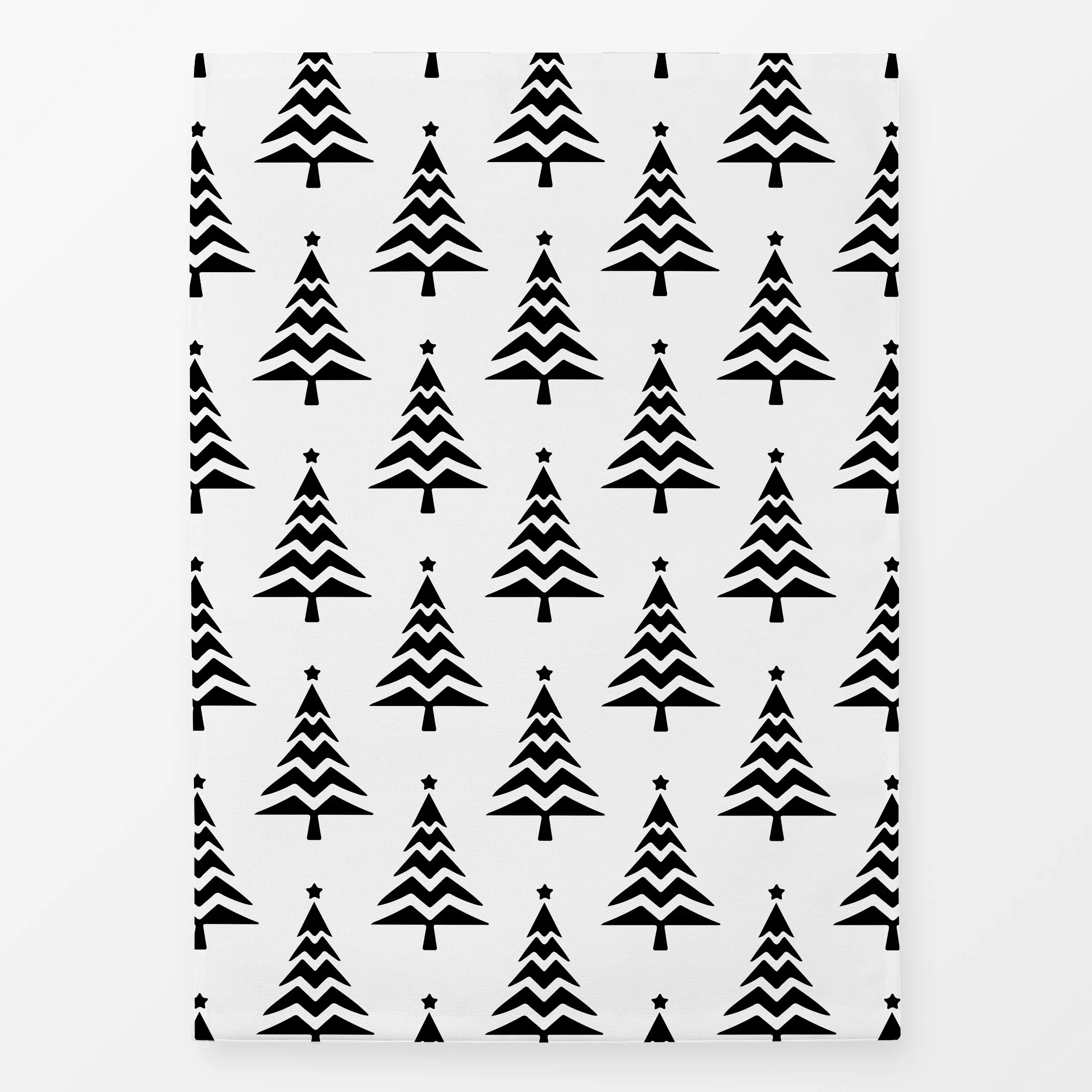Geschirrtücher Skandi Weihnacht - Weihnachten - von „Andrea Haase"; skandinavisch, Bäume, Hygge, Scandianvian, Silhouette, w...