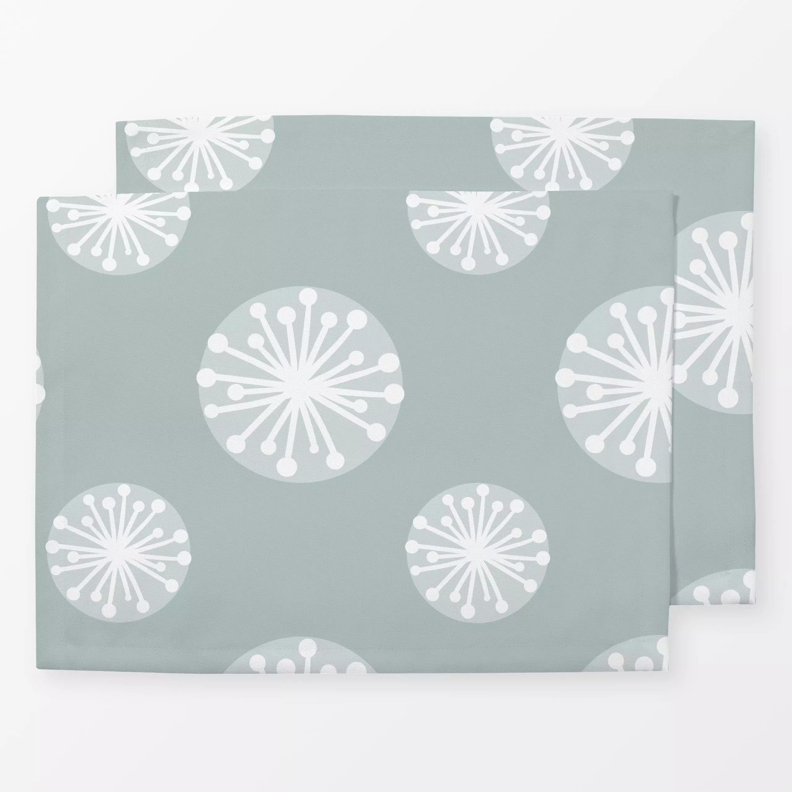 Tischset Wunschblume, Blumen, gemustert, Frühling, von Julia Reyelt