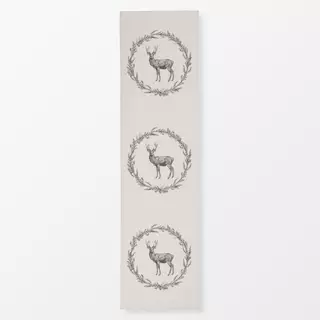 Tischläufer Nordic Deer wreath III