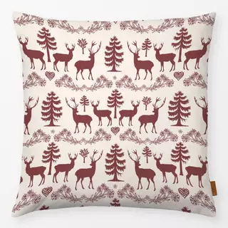 Kissen Alpine Woodland deer I