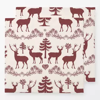 Servietten Alpine Woodland deer I