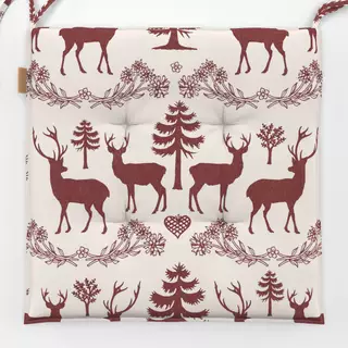 Sitzkissen Alpine Woodland deer I