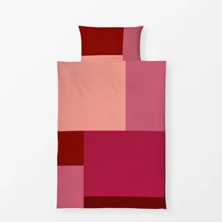 Bettwäsche Patchwork Pura-Red