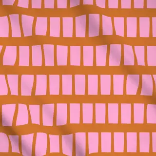 Meterware Blütenpink Grid