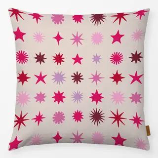 Kissen Sterne pink rosa