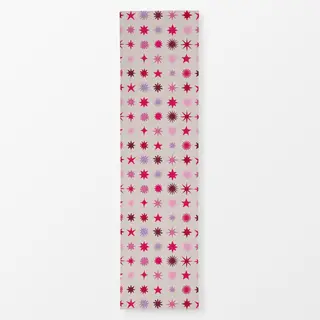 Tischläufer Sterne pink rosa