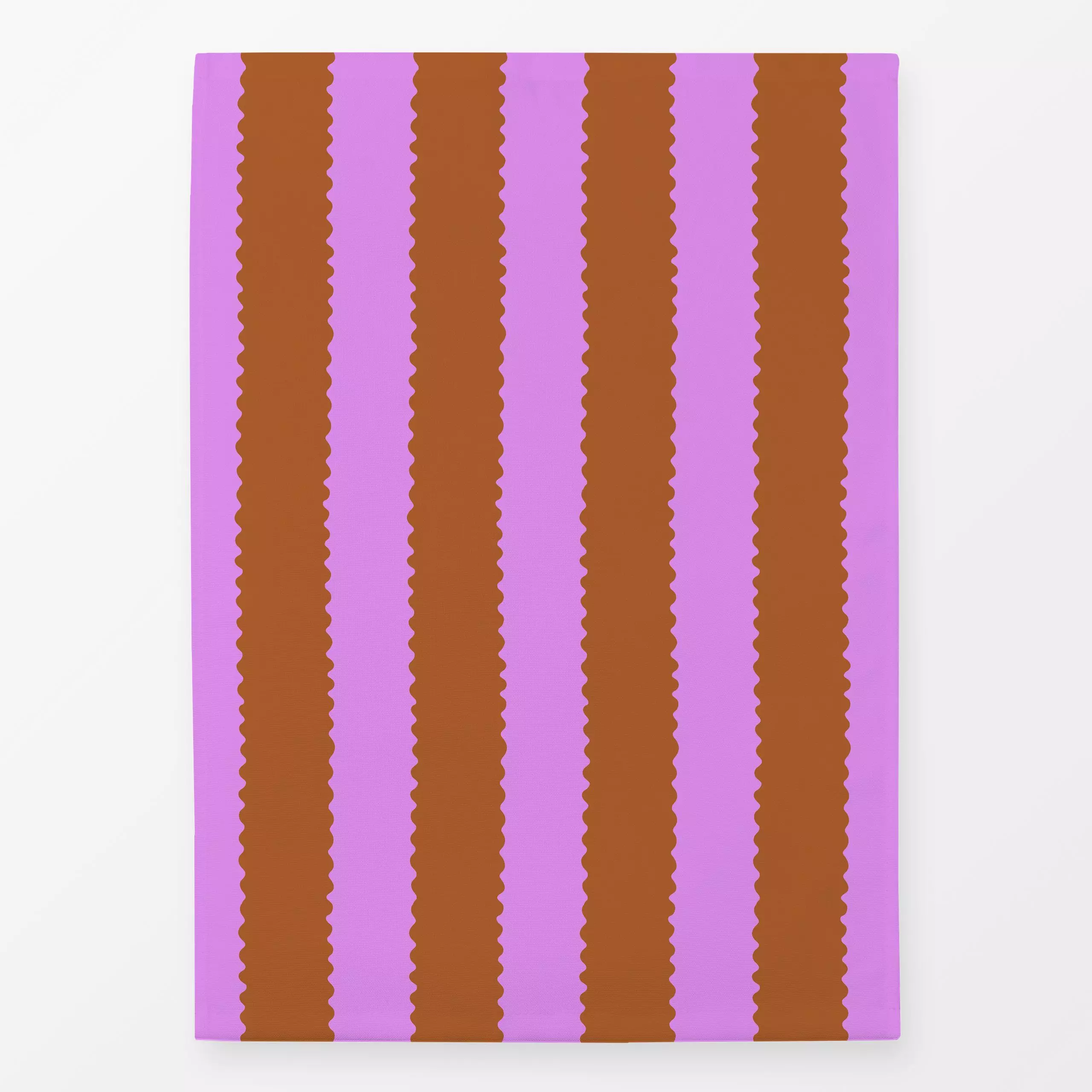 Geschirrtücher Wellen Streifen orange Pink - Herbst, Symbole & Muster, Anlässe - von „Studio Kesse"