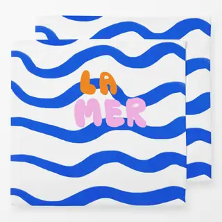 Servietten LA MER