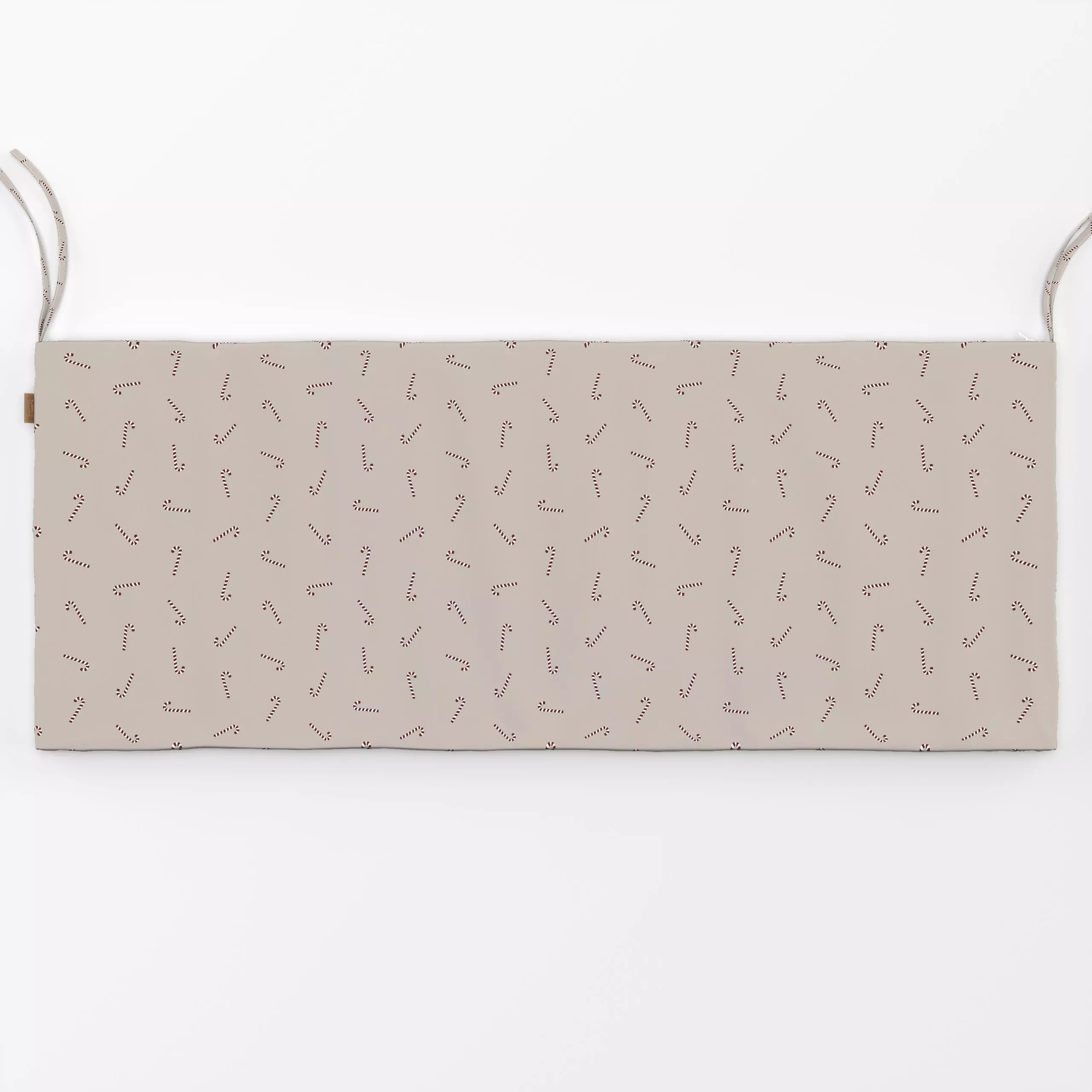 Bankauflage Christmas Candy cream - Weihnachten, Winter, Symbole & Muster - von „Karen Menzenbach"; abstrakt, Weihnachten, b...