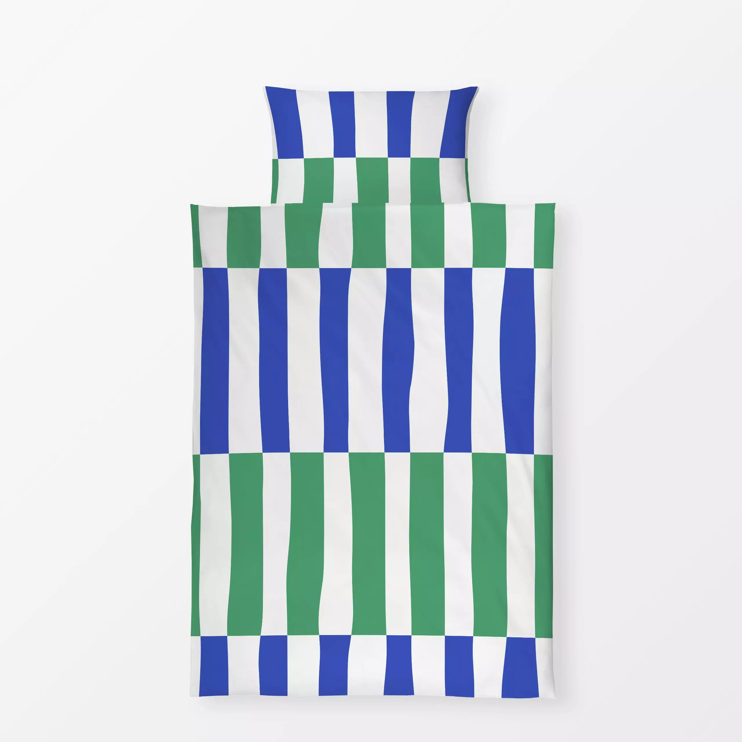 Bettwäsche Streifen Duo 02 - Herbst, Winter, Symbole & Muster - von „moDeern Design Studio"; Streifen, Herbst, Herbstdeko, S...