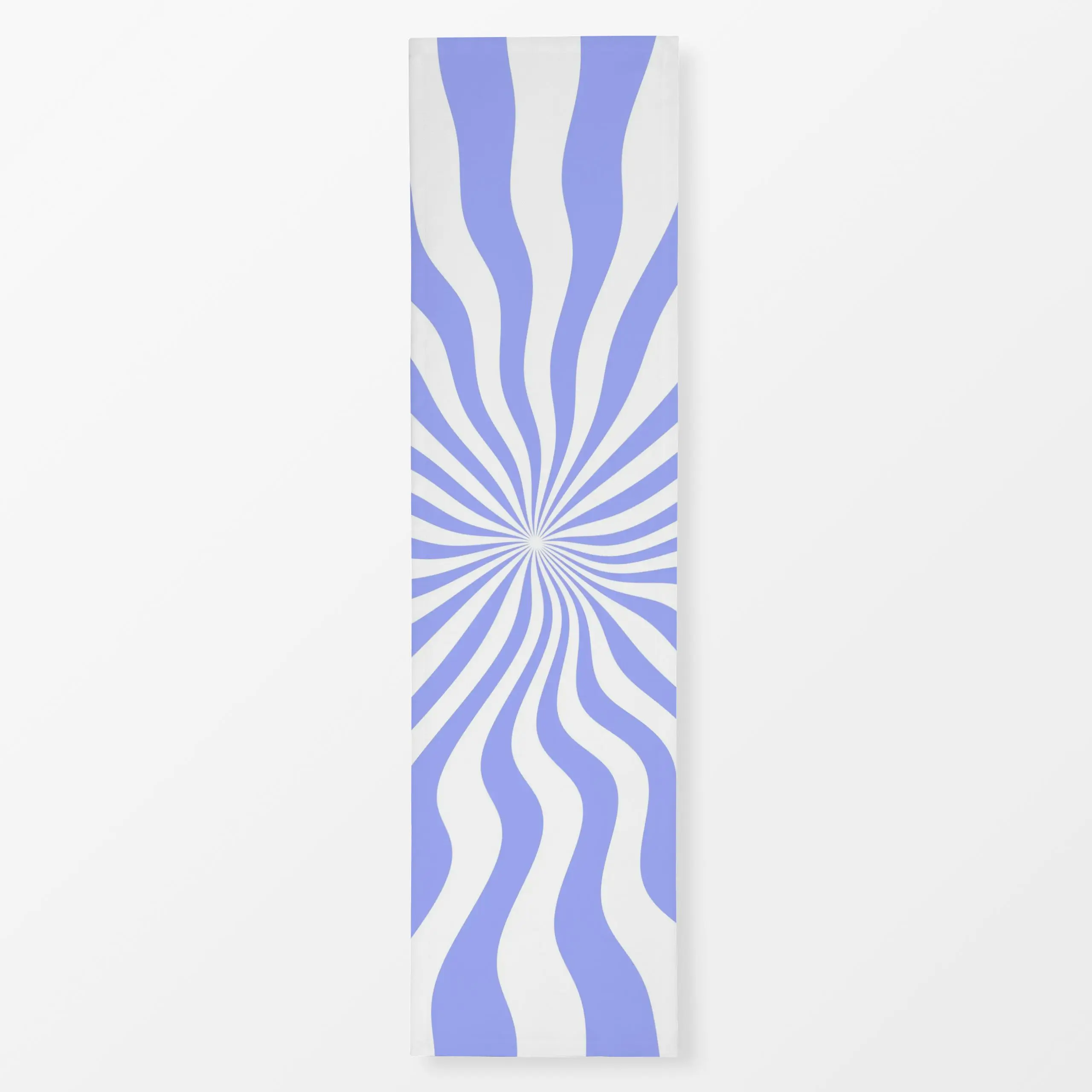 Tischläufer Happy Summer Blau Retro - Kinderzimmer & Motive für Kinder, Sommer, Symbole & Muster - von „Monika Strigel"; abs...