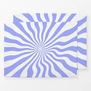 Tischset Happy Summer Blau Retro