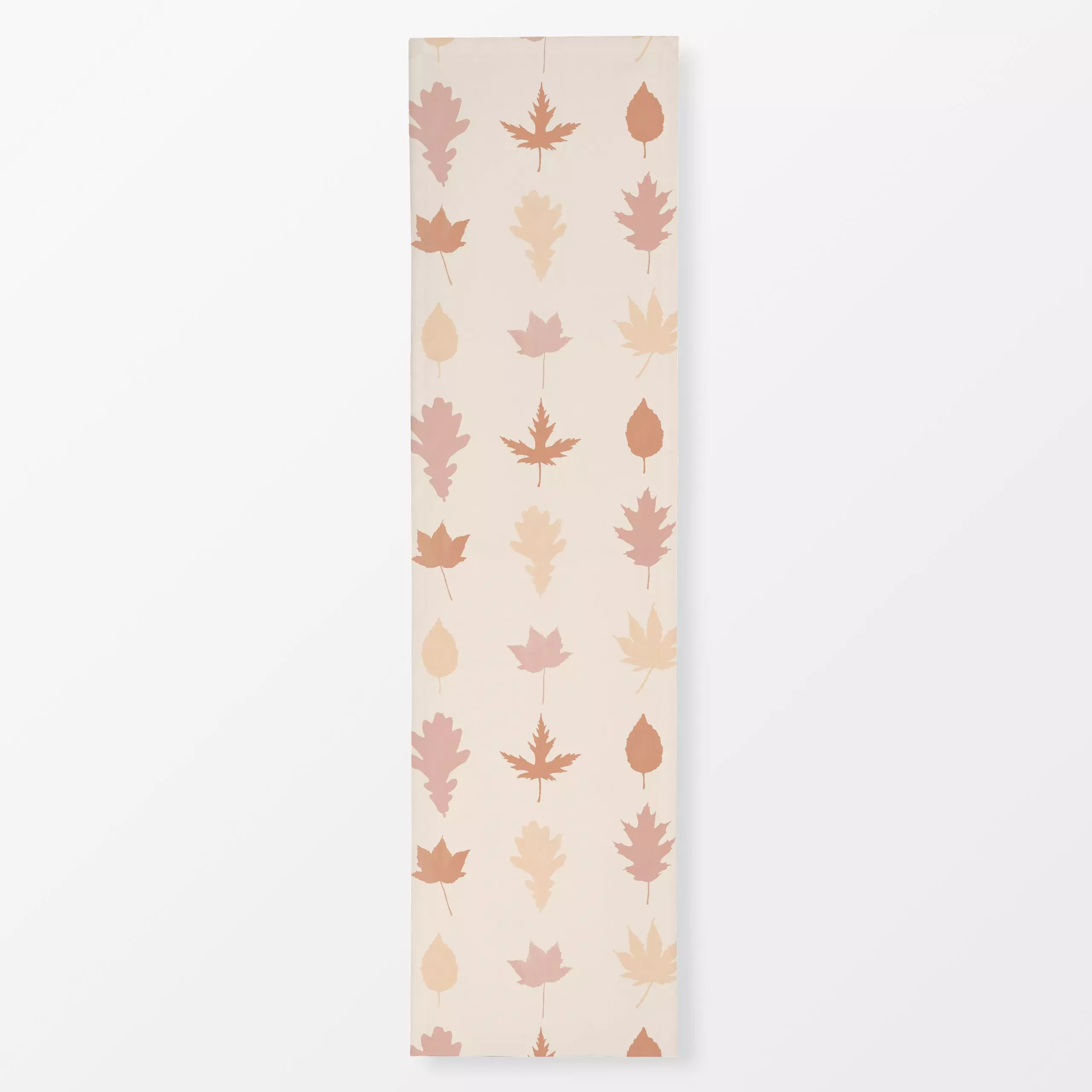 Tischläufer Blattwerk-Pattern 2 - Herbst, Pflanzen & Botanik - von „Andrea Liesert"; Natur, minimal, Blätter, Laub, Wald, Hy...