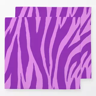 Servietten purple Zebra