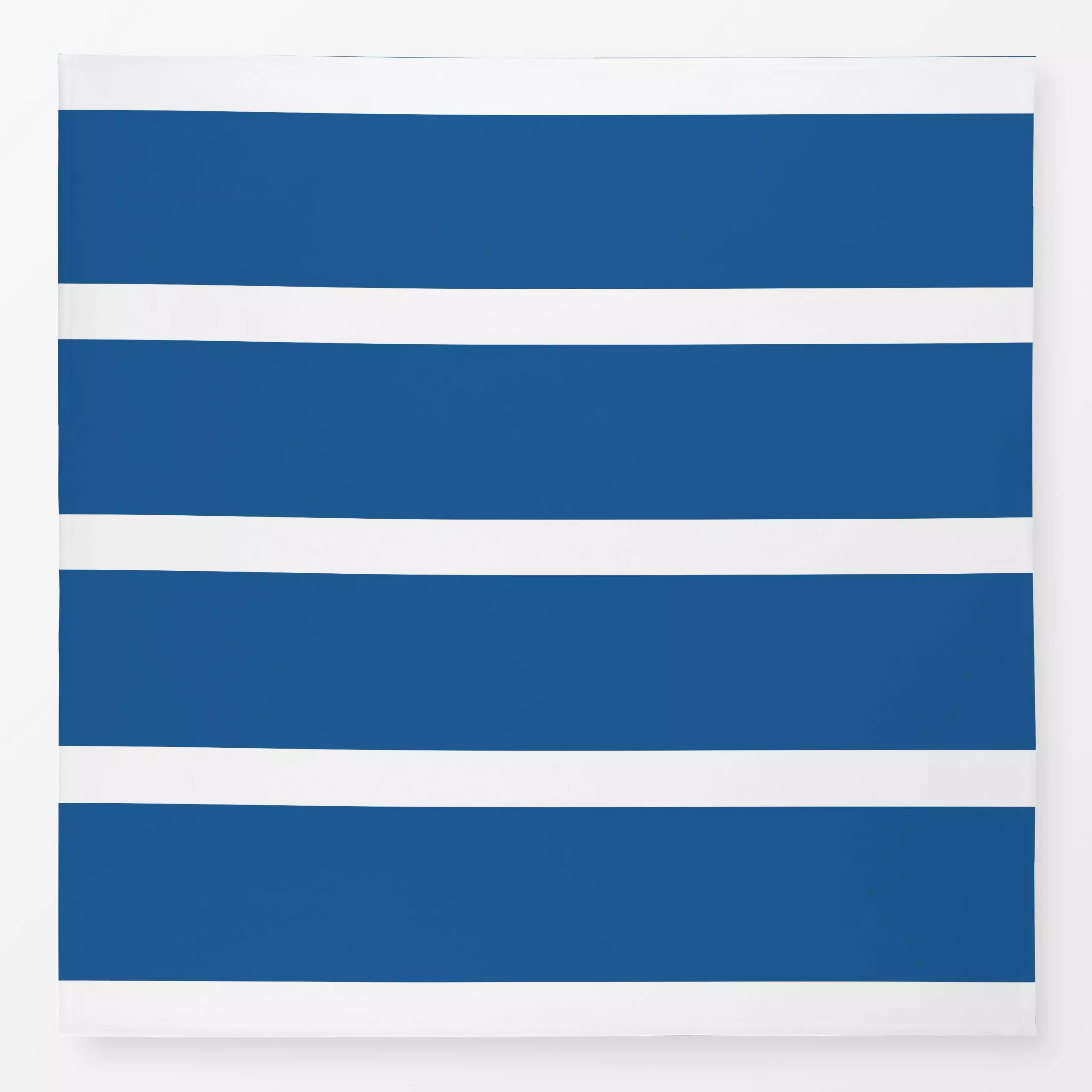 Tischdecke Blau Weiße Blockstreifen 1 - Sommer, Symbole & Muster - von „Uta Naumann“; Streifen, Garten, gestreift, Sommerlic...