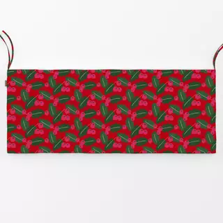 Bankauflage Ilex Rot