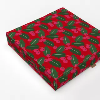 Bodenkissen Ilex Rot