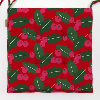 Sitzkissen Ilex Rot