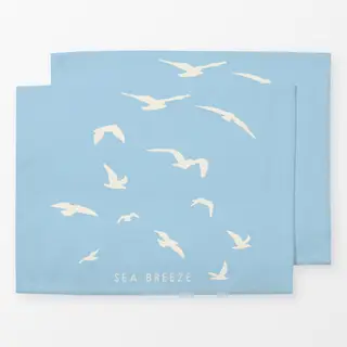 Tischset Sea Breeze With Flying Birds