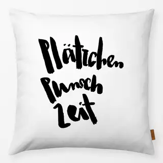 Kissen Plätzchen Punsch Zeit