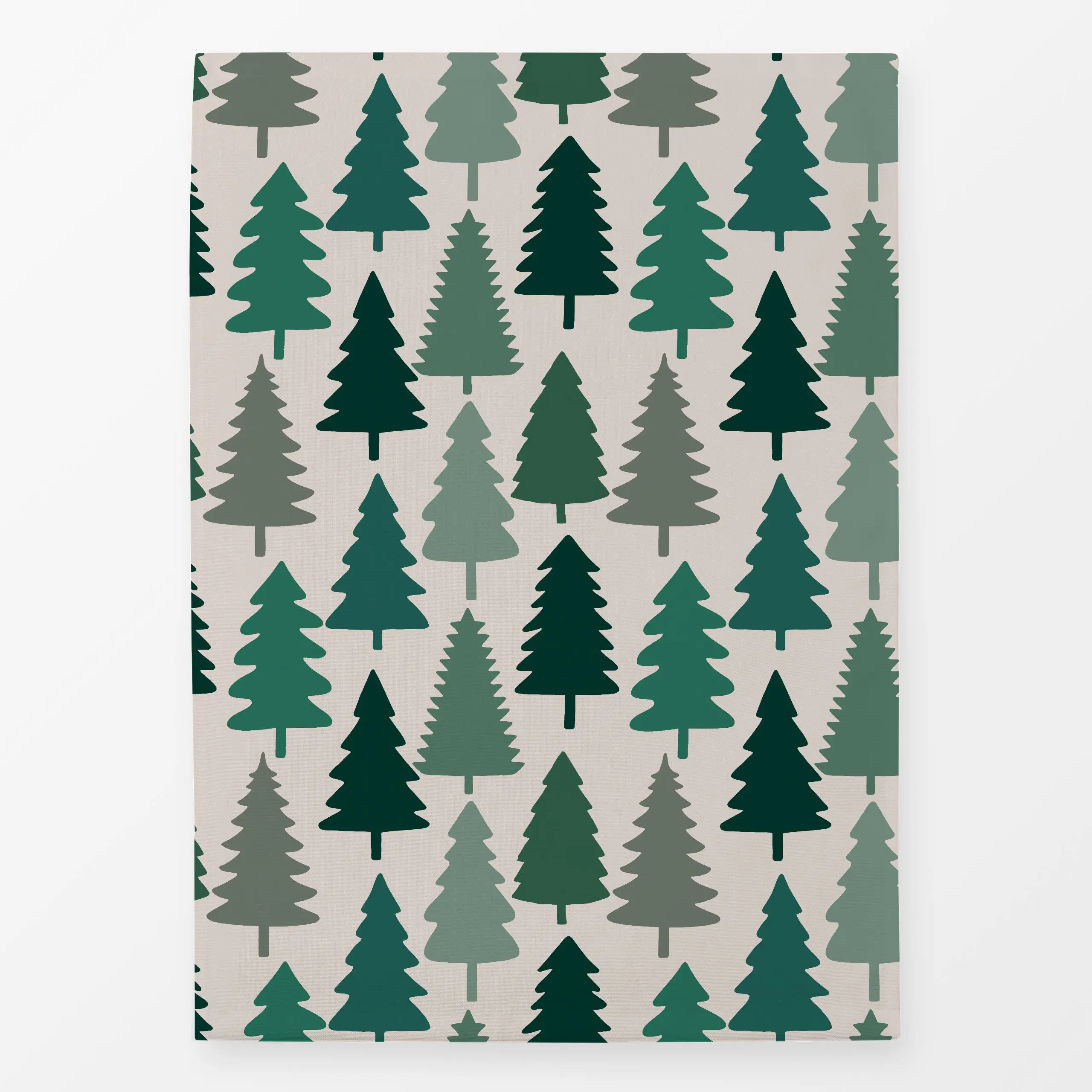 Geschirrtücher Weihnachtsbäume grün - Weihnachten, Winter - von „Studio Kesse"