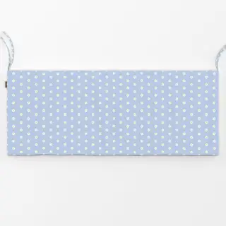 Bankauflage Osterglocken Muster blau