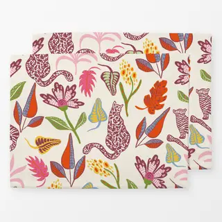Tischset Wildlife Jungle Animal