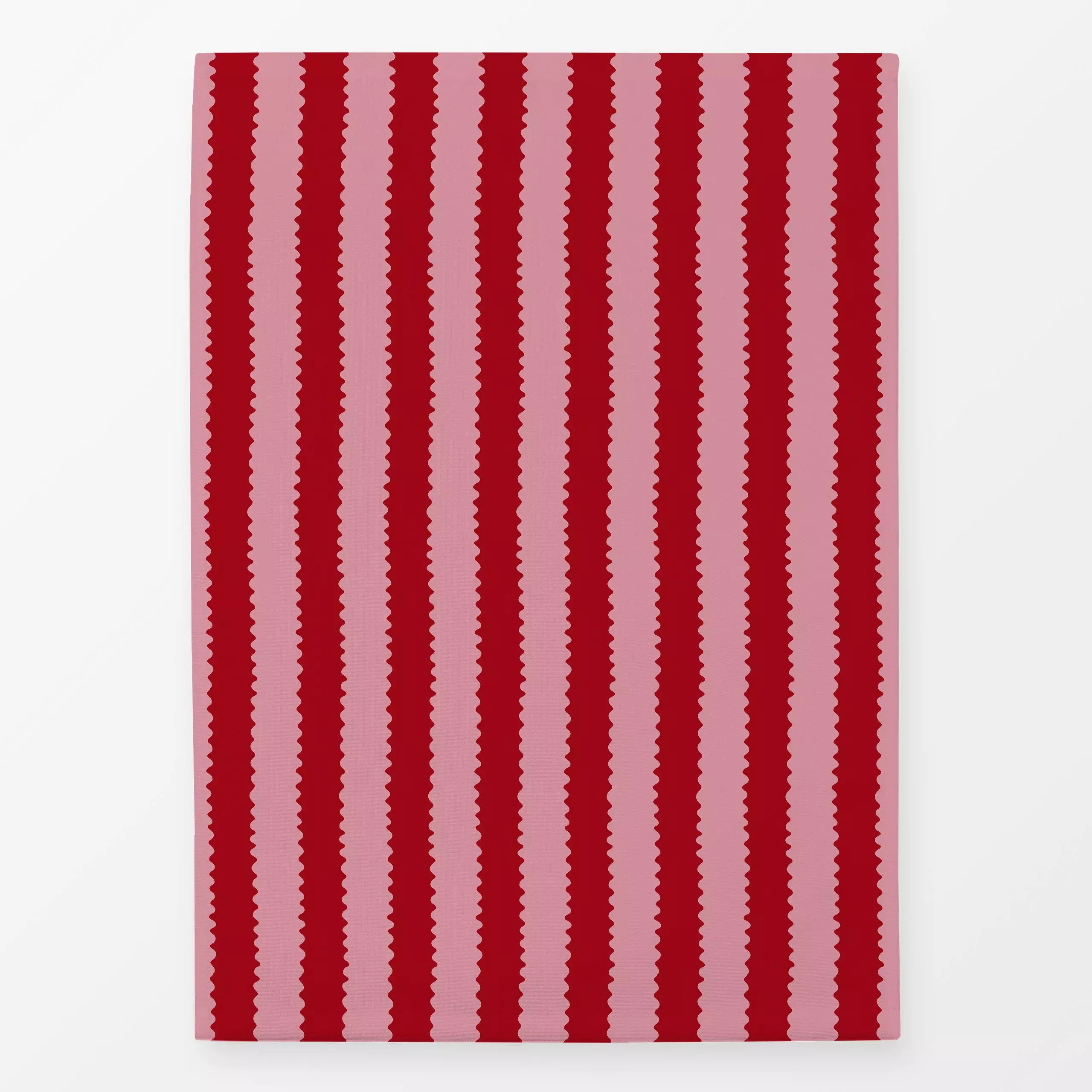 Geschirrtücher Streifen Wellen rosa rot - Sommer, Symbole & Muster, Anlässe - von „Studio Kesse"; Streifen, Valentinstag, Ga...