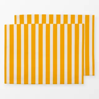 Tischset Sunshine Yellow Stripes