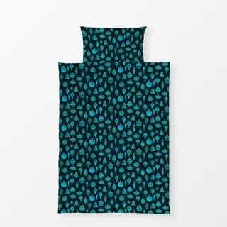 Bettwäsche Turquoise Christmas Decor