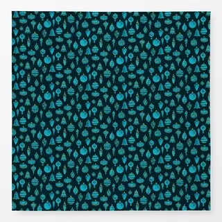 Tischdecke Turquoise Christmas Decor