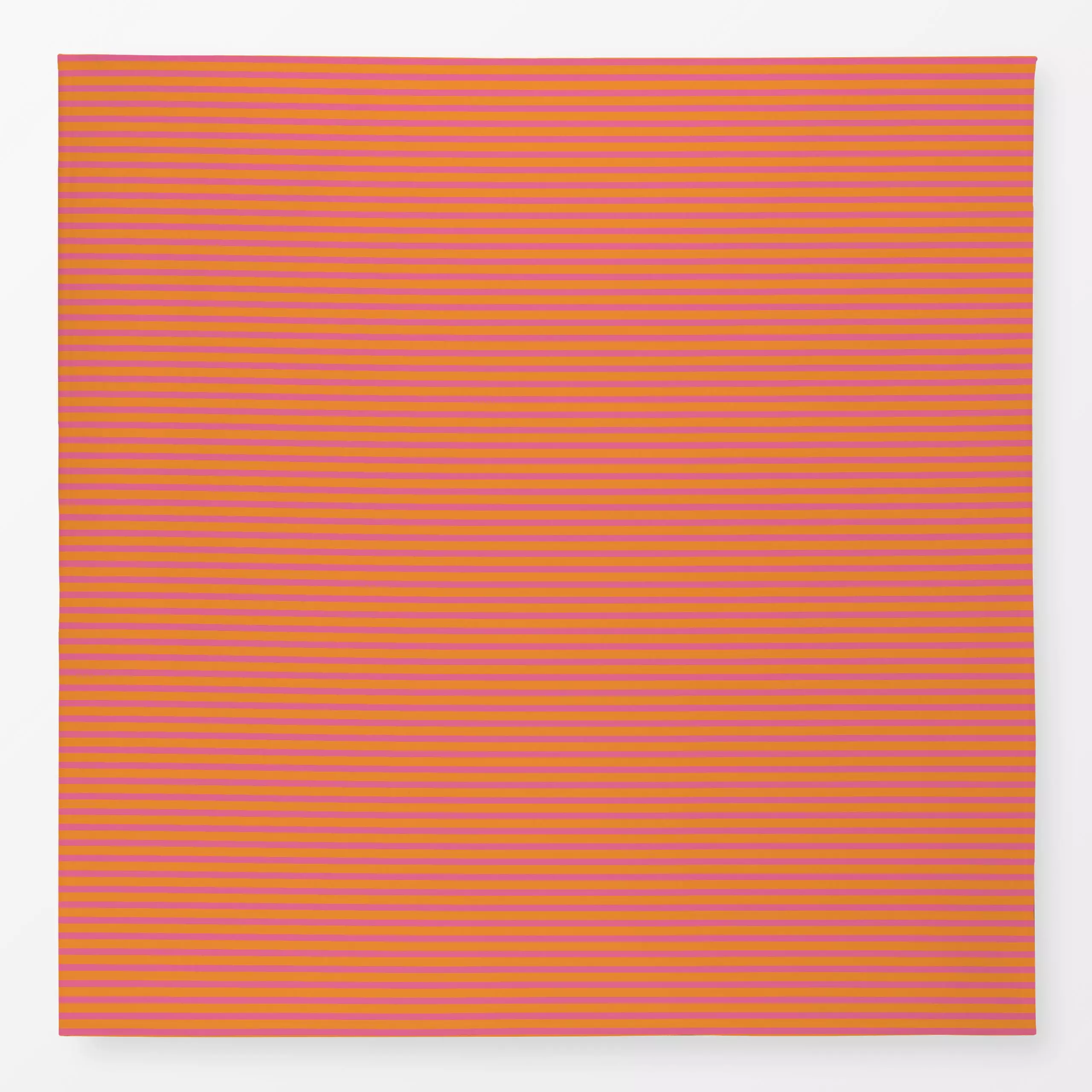 Tischdecke Rayas naranja y pink - Sommer, Symbole & Muster - von „Karen Menzenbach“; Muster, Streifen, rosa, Garten, Orange,...