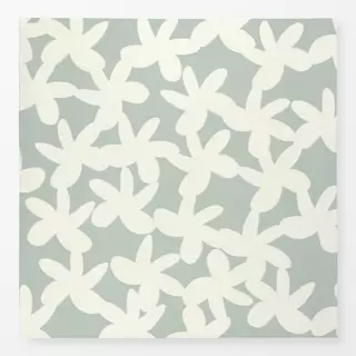 Tischdecke Matisse Flowers Creme Grün