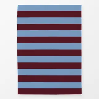 Geschirrtücher Cabana Streifen blau burgundy