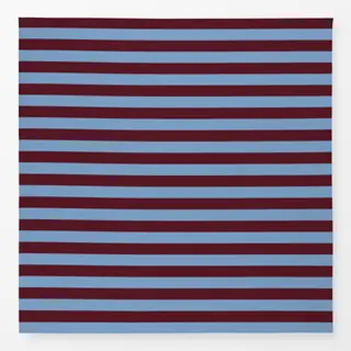 Tischdecke Cabana Streifen blau burgundy