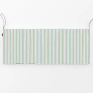 Bankauflage Landliebe Streifen blau