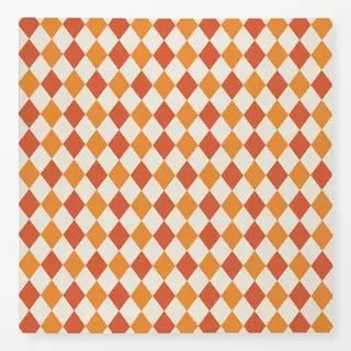 Tischdecke Pattern Red Orange