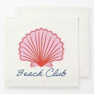 Servietten beach club - pink