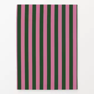 Geschirrtücher Grün Pinke Streifen