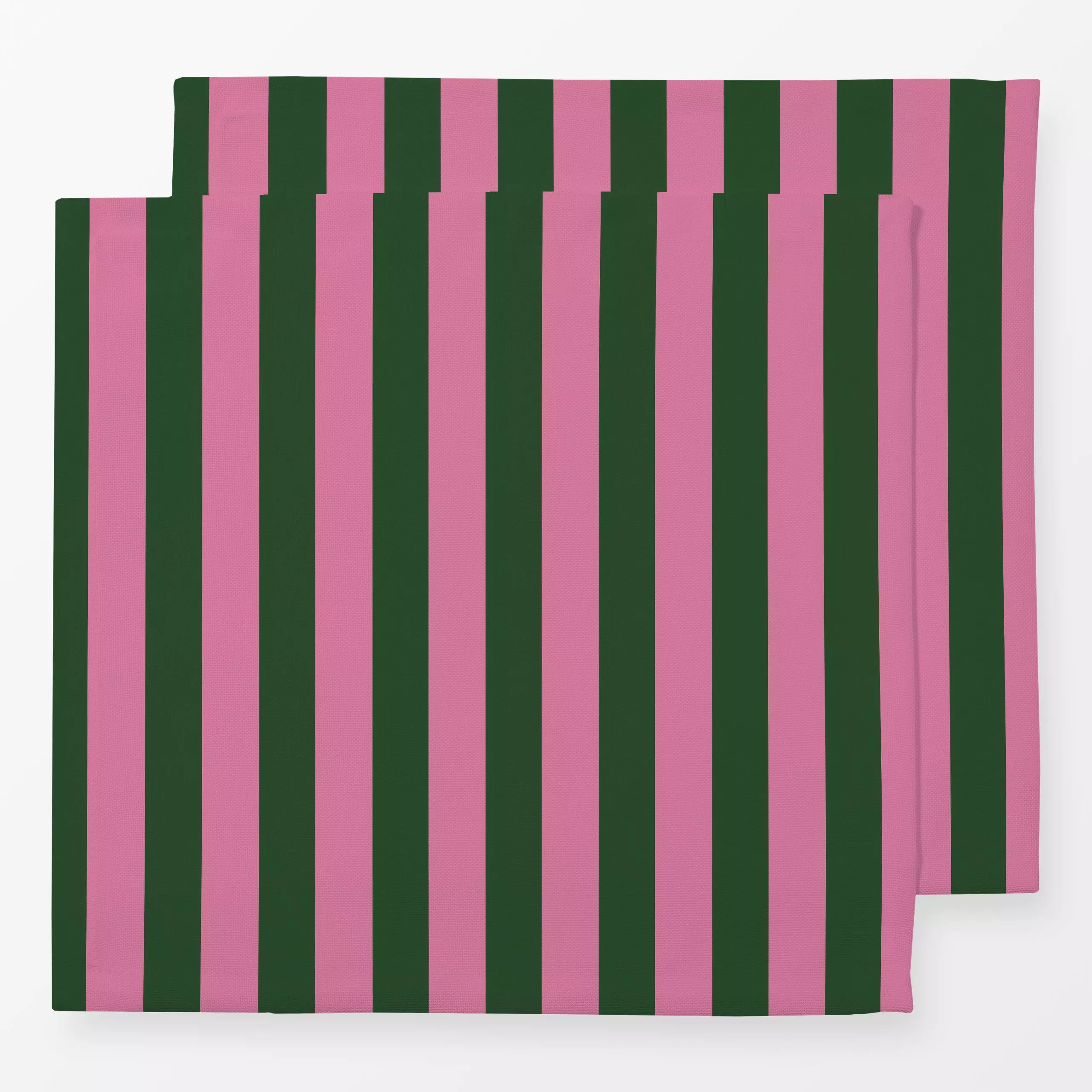 Servietten Grün Pinke Streifen - Sommer, Weihnachten, Symbole & Muster - von „Alisa Knöß"; Weihnachtsdeko, winterdeko, Weihn...