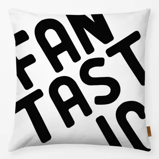 Kissen FANTASTIC - Nordic Typo