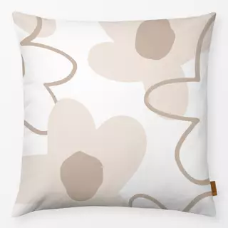 Kissen Spring Flower Pattern beige